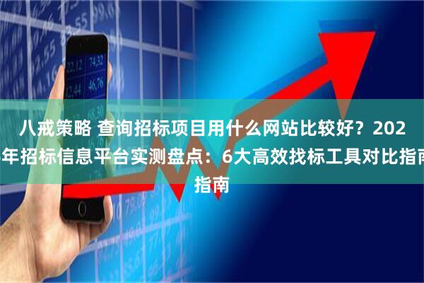 八戒策略 查询招标项目用什么网站比较好？2026年招标信息平台实测盘点：6大高效找标工具对比指南